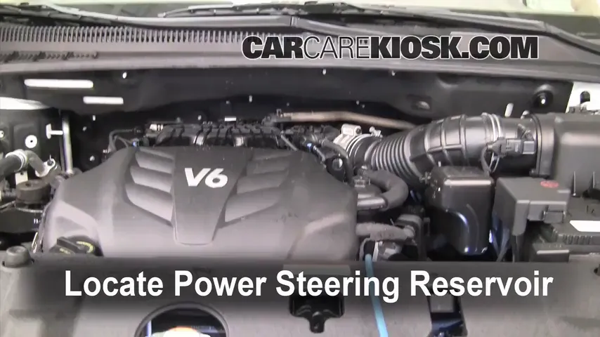 2010 Kia Sedona LX 3.8L V6 Power Steering Fluid